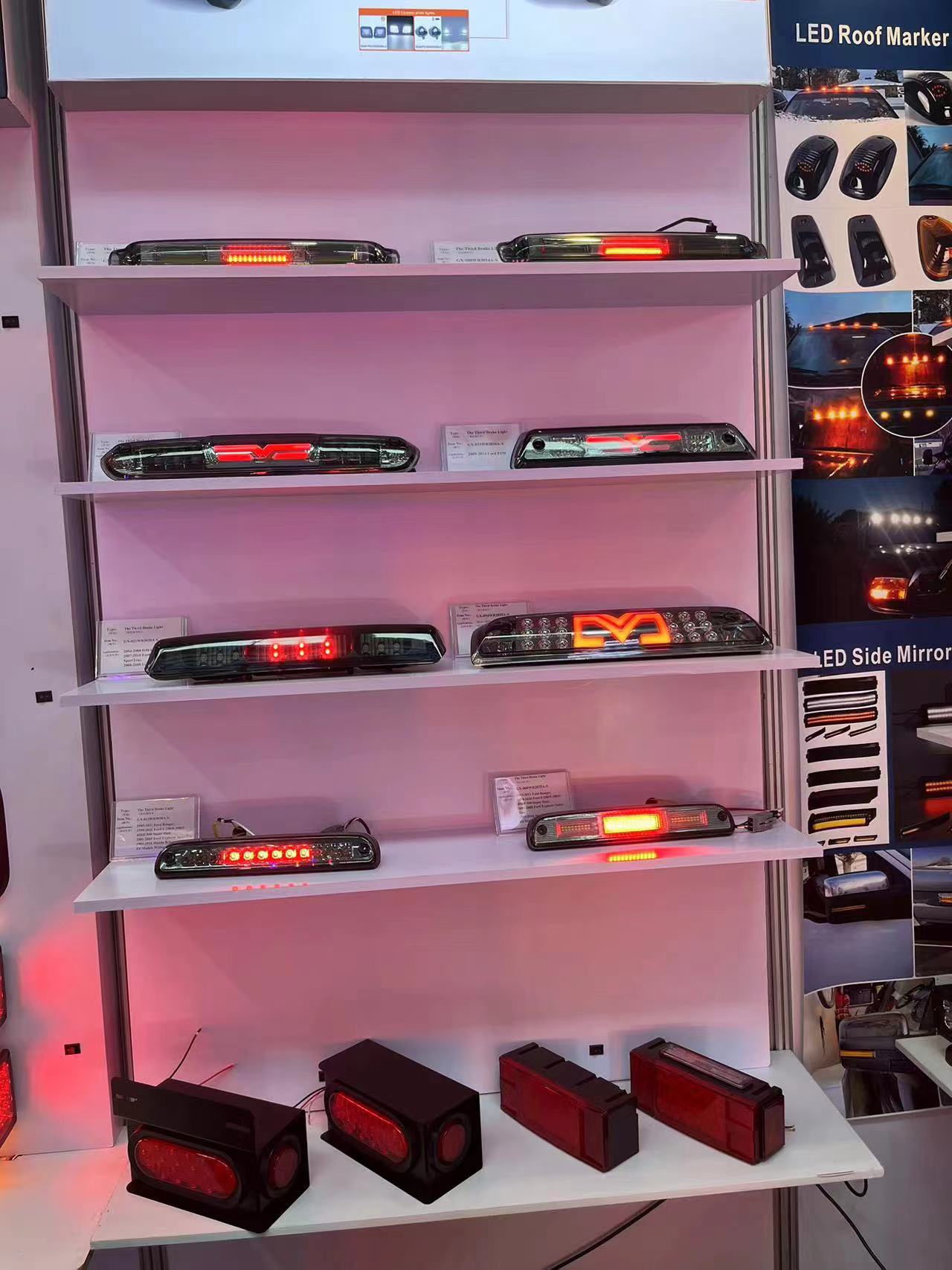 10 Tercer luces de freno