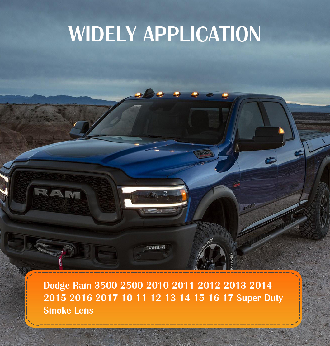 Luz de marcador de guardabarros del lecho dual Ram.