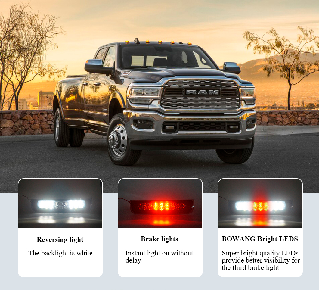 Ram Dodge High Mount 3rd Brake Lights