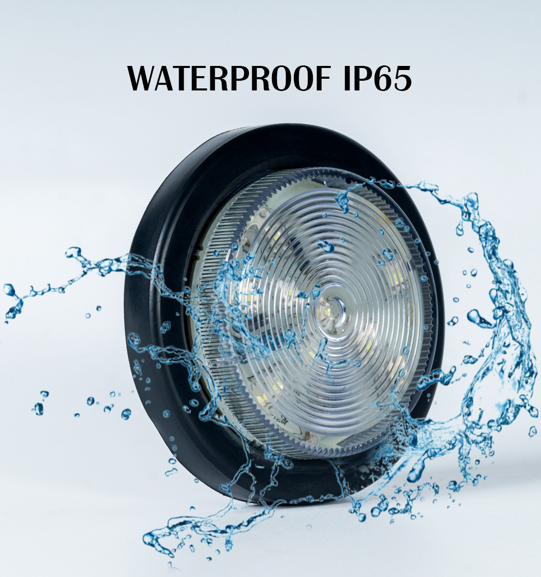 Impermeable Round Round LED LEACHANCE LEACHER DE MARCADOR DEL MARCADOR DEL FABRICANTE DE CHIN