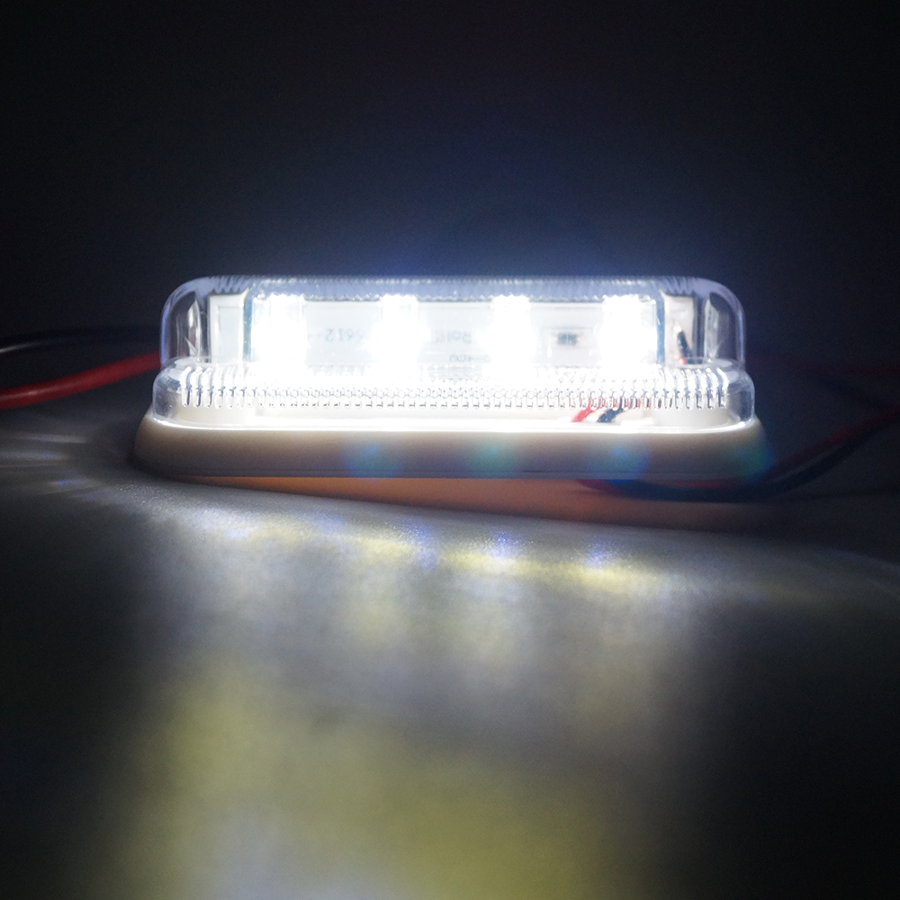 Luz de marcador LED de 4 pulgadas con indicadores para camión
