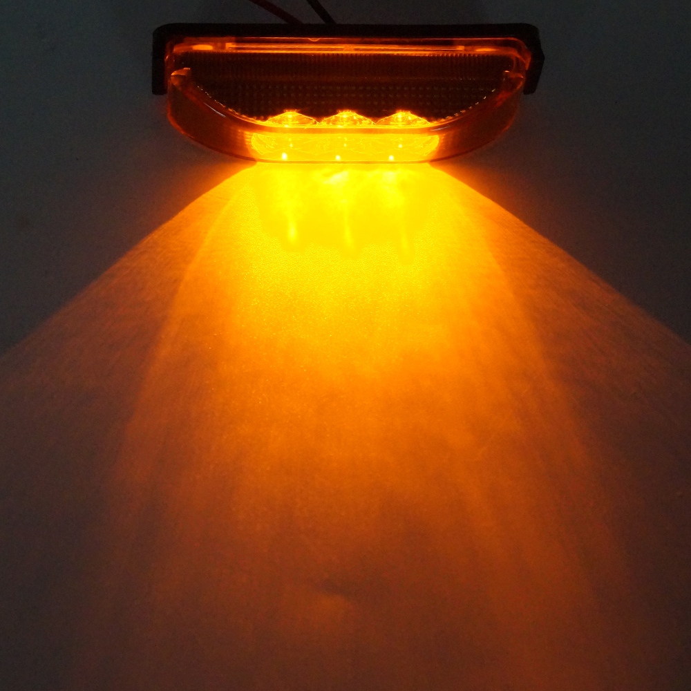 Luz de marcador lateral LED ámbar automotriz para automóviles
