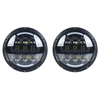 7 "LED FEARL para Jeep Wrangler DRL luces de trabajo de haz bajo alto