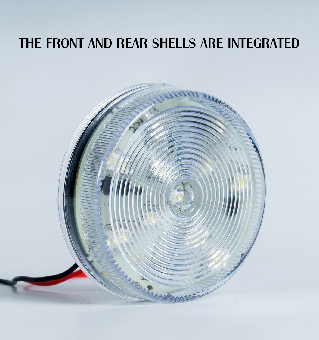 Impermeable Round Round LED LEA LEACHE LEACHER AL MARCADOR DEL FABRICANTE DE CHINA