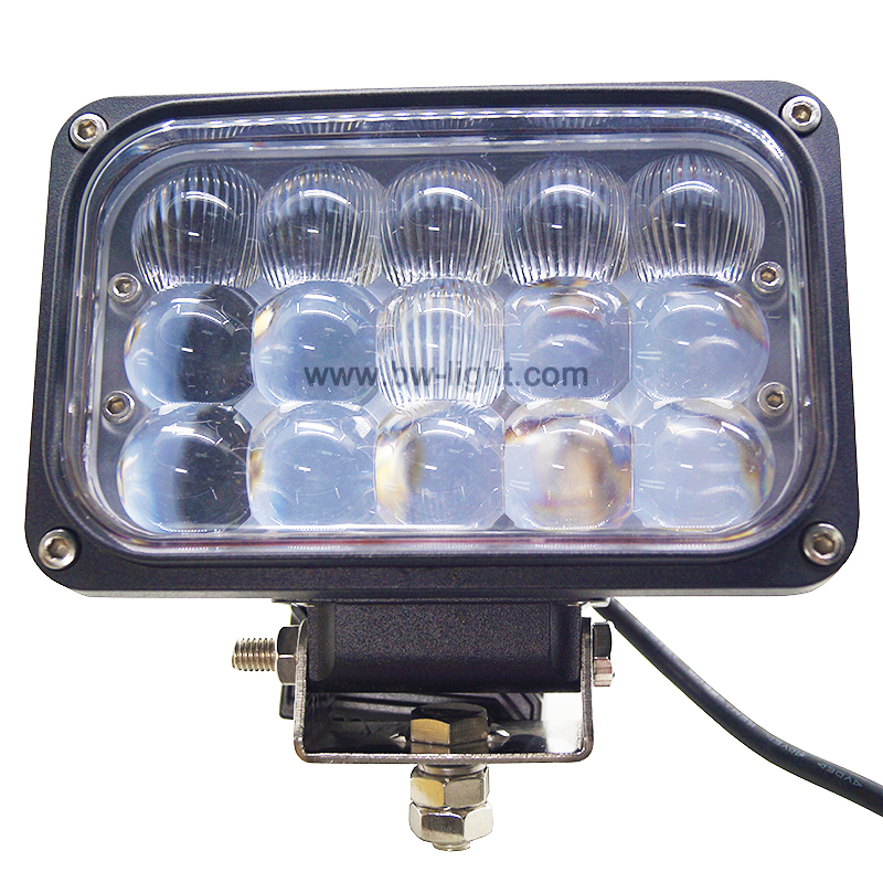 Luz de trabajo LED impermeable rectangular de 5 pulgadas de la luz del autom&oacute;vil del fabricante de China