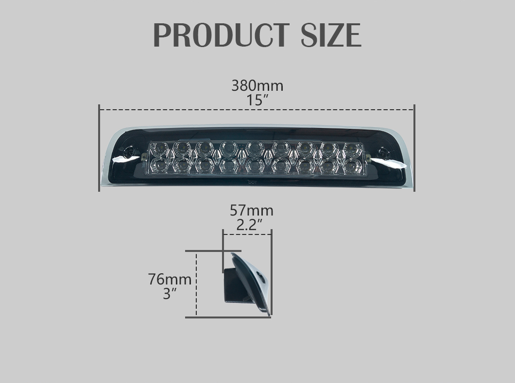 1996 Dodge High Mount 3rd Brake Lights
