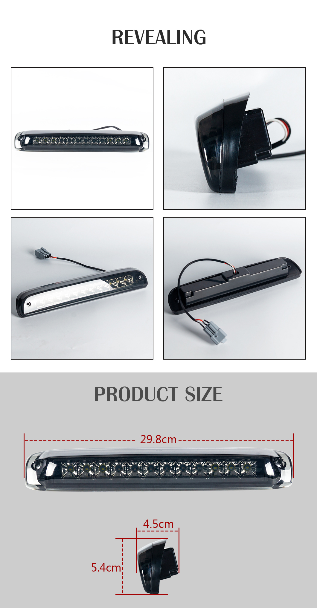 F250High Monte Tercera luces de freno GX-012WR05SY