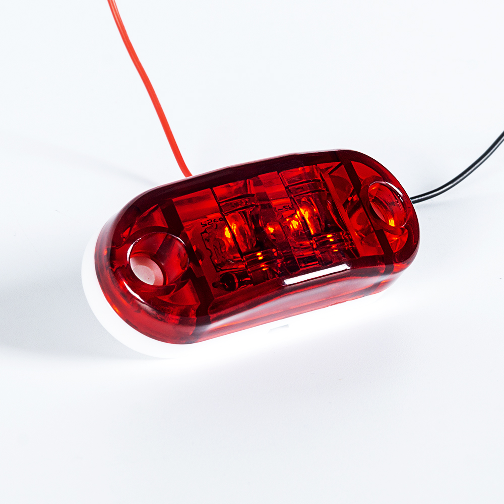 Luz de marcador LED LED rojo de 3 pulgadas en forma de H