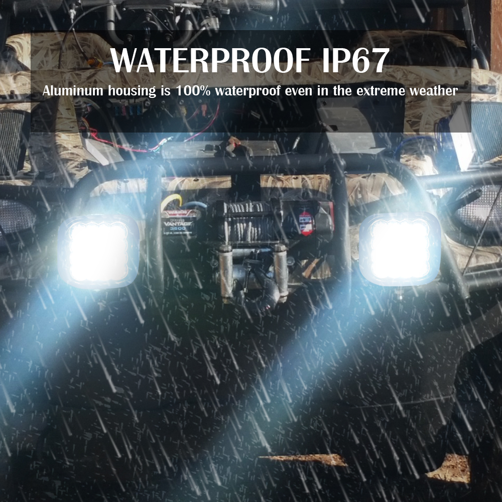 Trabajo LED blanco de 5 pulgadas Luz de conducci&oacute;n para camiones