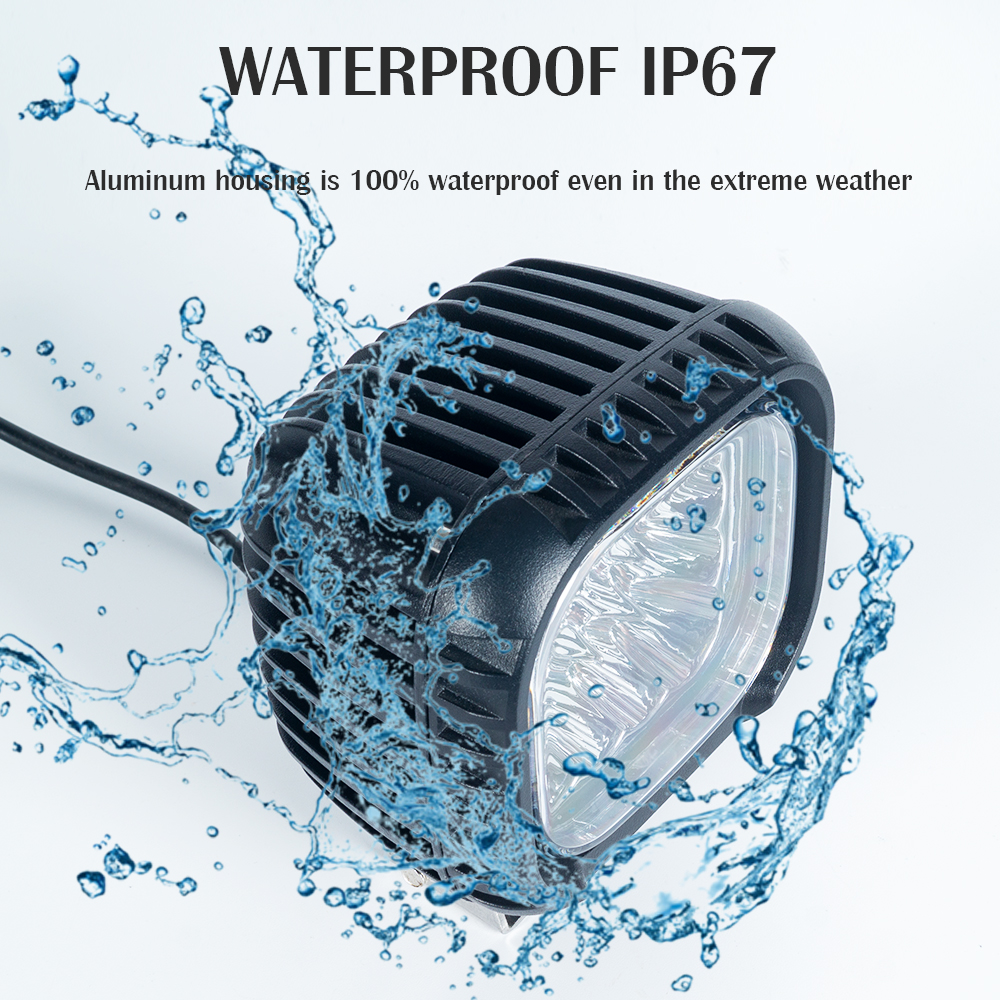 Trabajo LED blanco de 5 pulgadas Luz de conducci&oacute;n para camiones