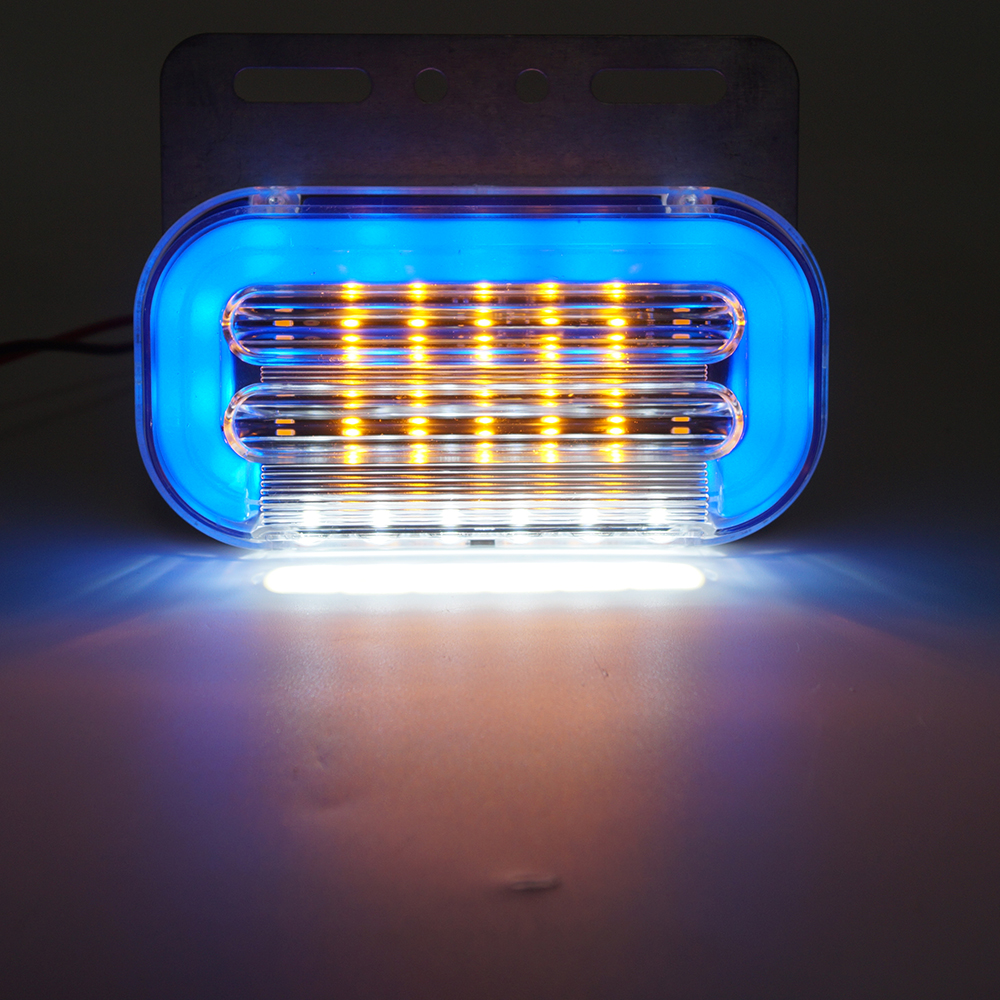 Luces de carreras del marcador LED azul de 24 V de 24 V