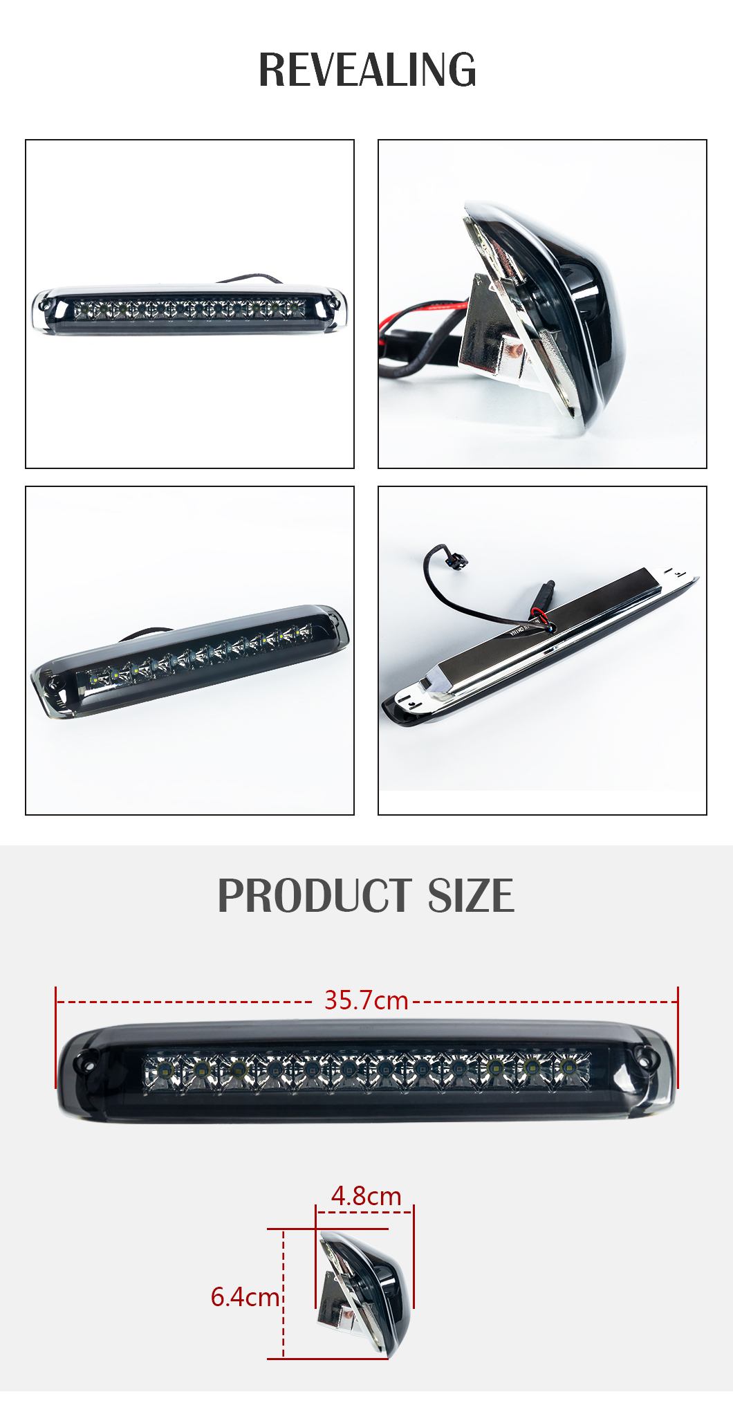 Tercera luz de freno de Silverado