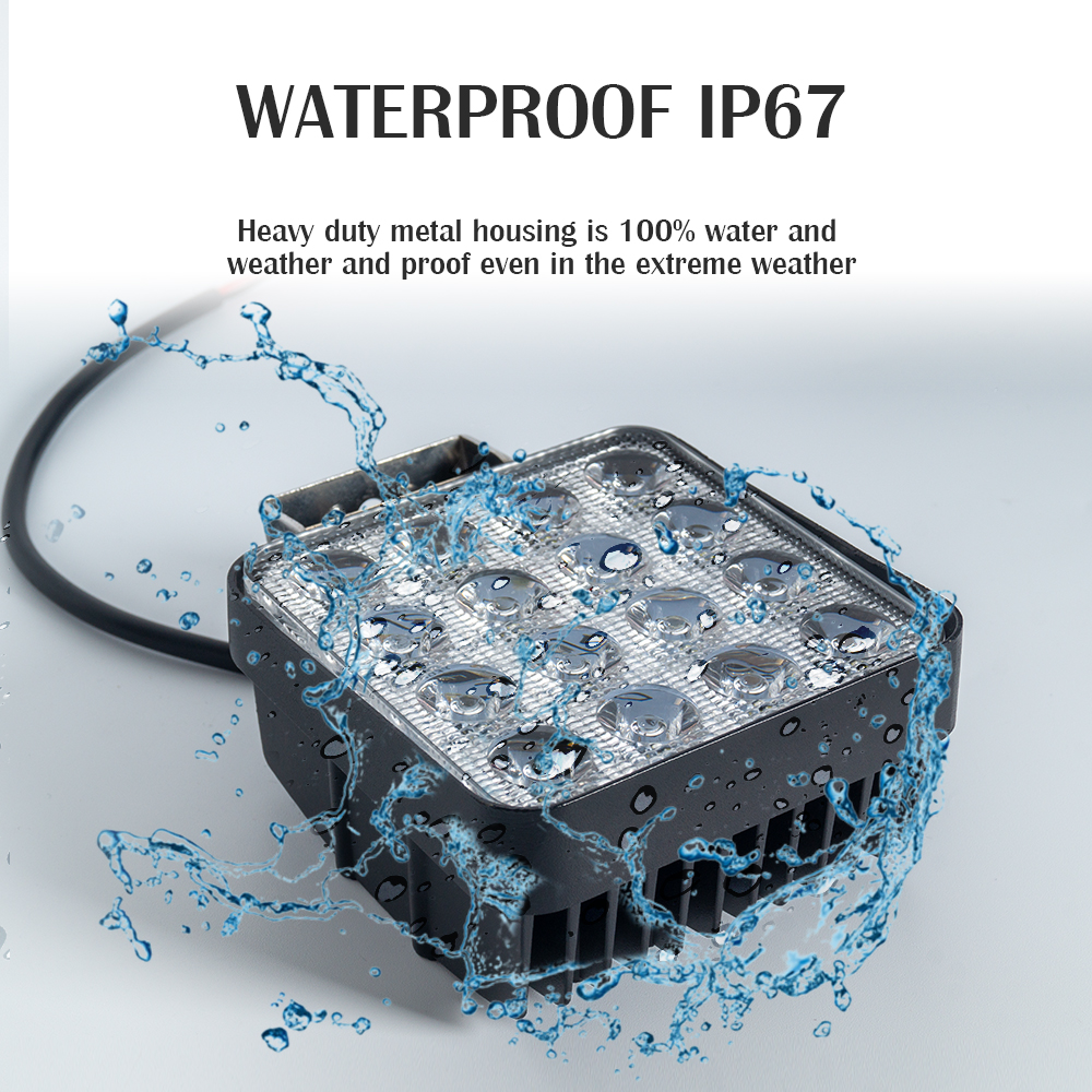 Barra de luz de trabajo de LED de 48W de 48W al por mayor 