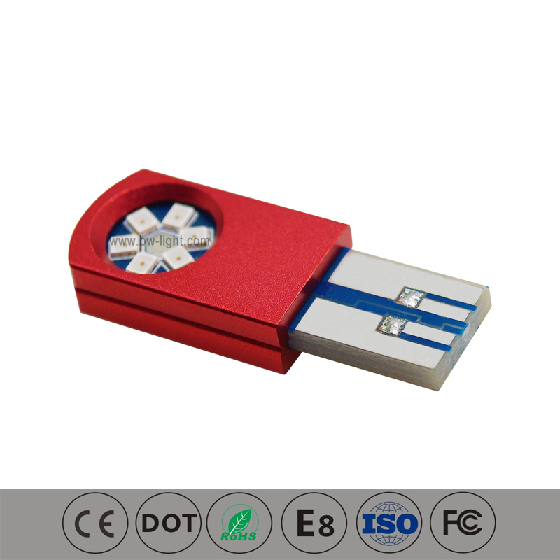 L&aacute;mpara de bombilla LED T10, L&aacute;mpara de bombilla LED de color rojo, L&aacute;mpara de bombilla LED de luz indicadora, L&aacute;mpara de bombilla LED de color rojo T10, L&aacute;mpara de bombilla LED de luz indicadora de color rojo