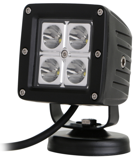 12 W Luz de trabajo LED a prueba de agua cuadrada del fabricante de China 