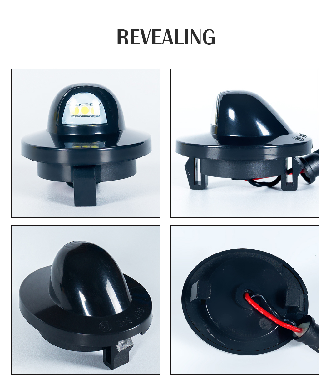 Luz de matr&iacute;cula LED 