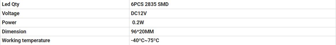 Luces de barco BD-006G2835B-G