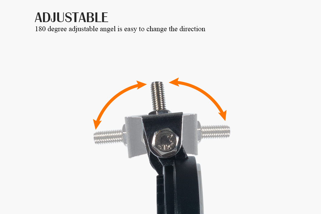 Luz de trabajo LED redondos de 72w 4 