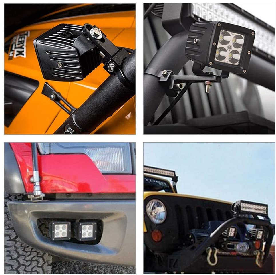 12 W Luz de trabajo LED a prueba de agua cuadrada del fabricante de China 