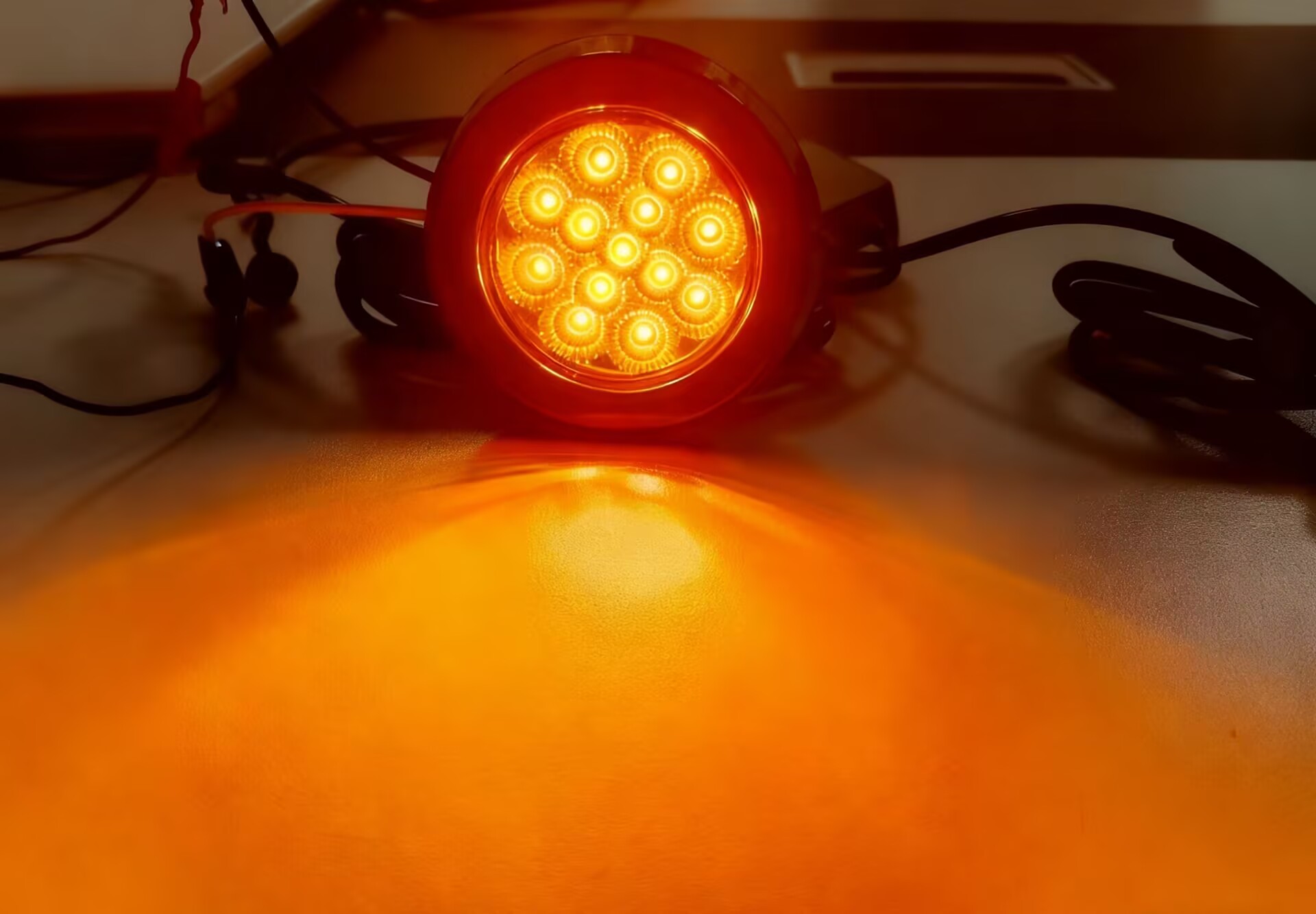 Luz de posici&oacute;n lateral LED de 12 V, luz de posici&oacute;n lateral LED impermeable, luz de posici&oacute;n lateral LED a prueba de agua, luz de posici&oacute;n lateral LED impermeable de 2,5 pulgadas, luz de posici&oacute;n lateral LED de 12 V CC para coche