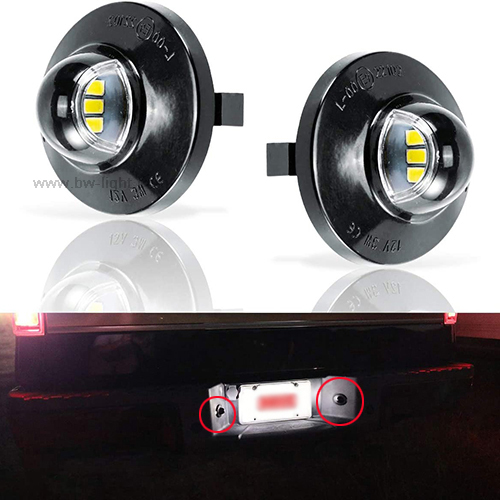 Luz de matrícula de coche LED de gran venta para Ford y Lincoln