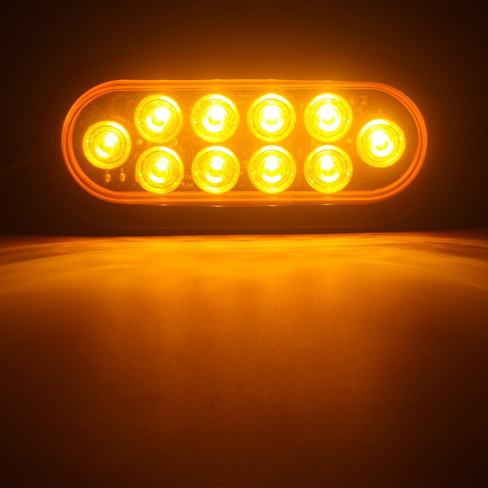 Luz de marcador/ marcador de LED ovalado de 6 pulgadas 